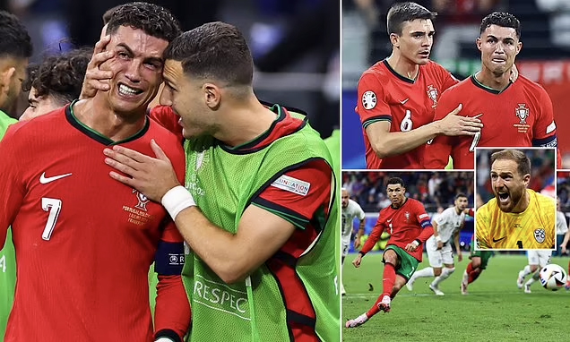 Penalty Miss Nearly Ends Portugal’s Journey: Cristiano Ronaldo in Tears