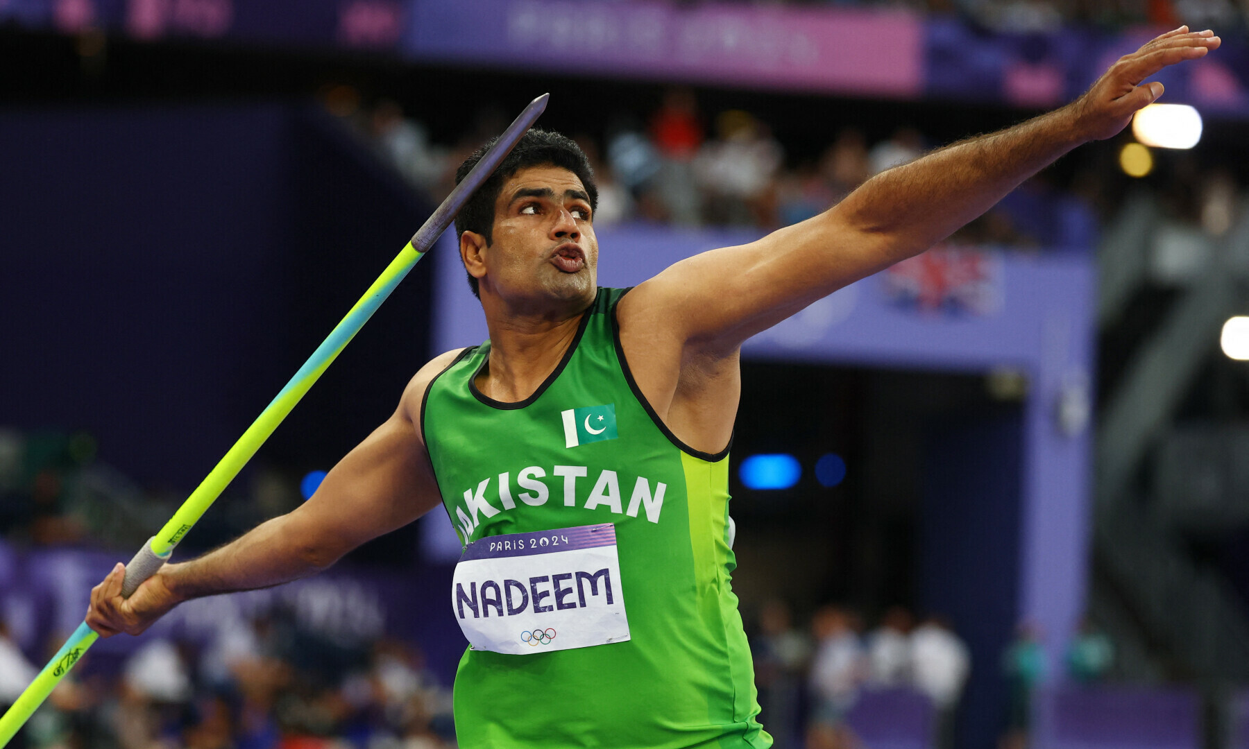 Arshad Nadeem Breaks Olympic Record, Wins Pakistan’s First Athletics Gold