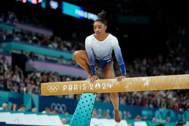 Simone Biles Shines Again, Wins Third Gold in Balance Beam at Paris 2024