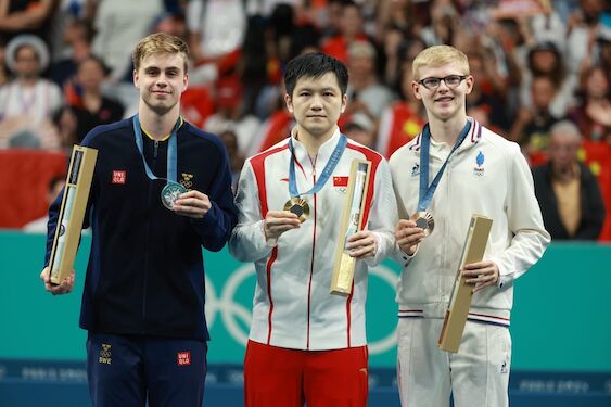 Fan Zhendong Triumphs Over Möregårdh to Win Olympic Gold in Paris 2024