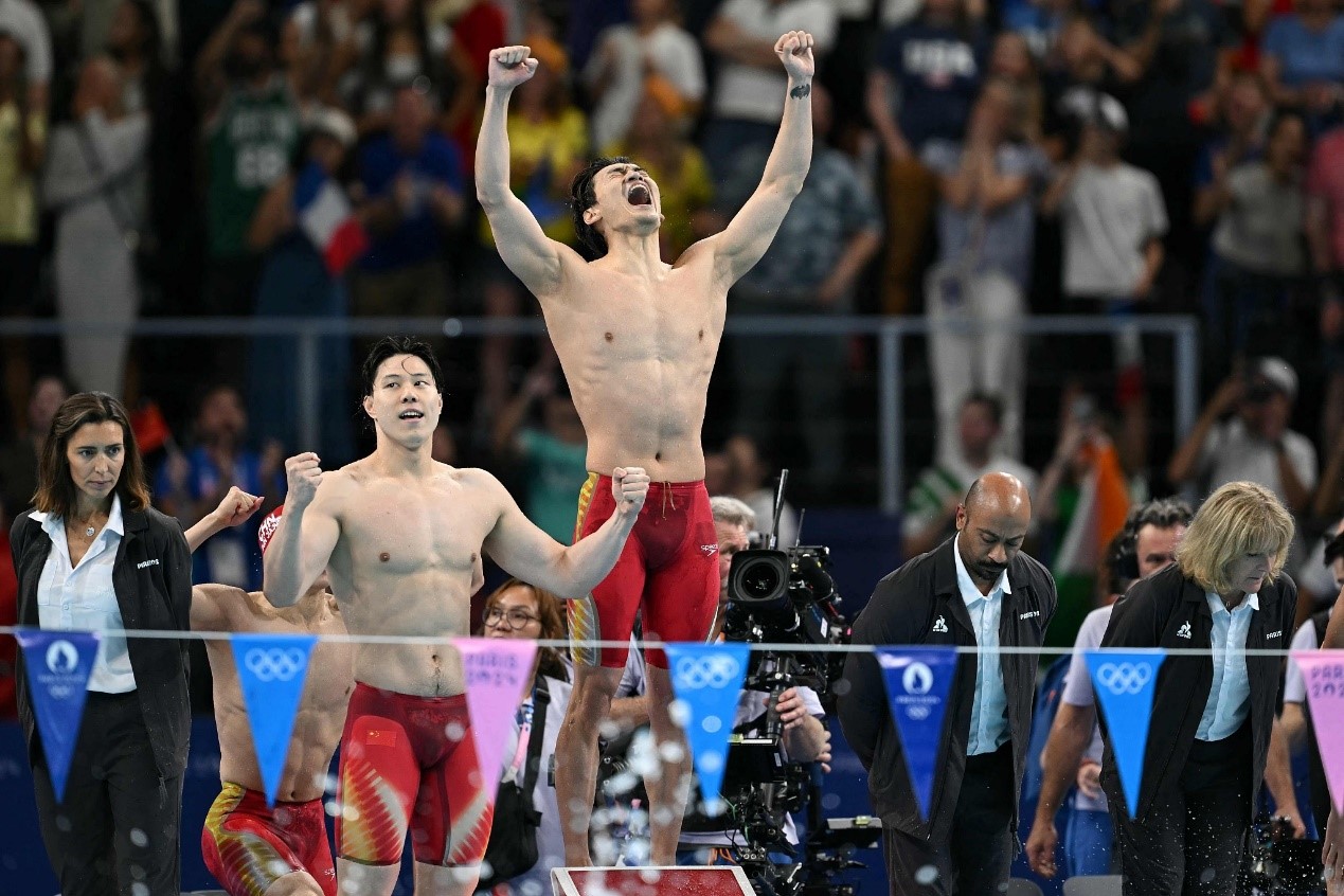 China’s Relay Team Shatters USA’s 40-Year Winning Streak, Wins Gold in Paris